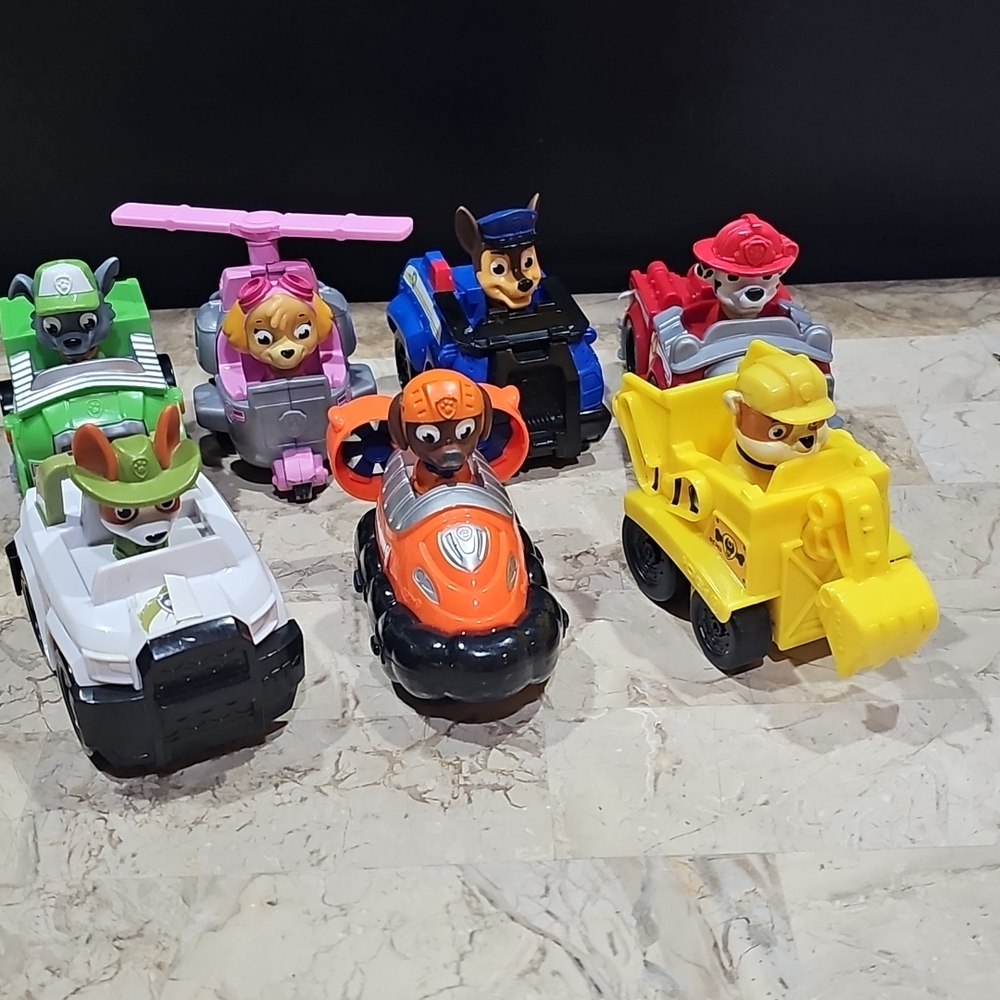Paw Patrol Action Pack Rescue Vehicles Set